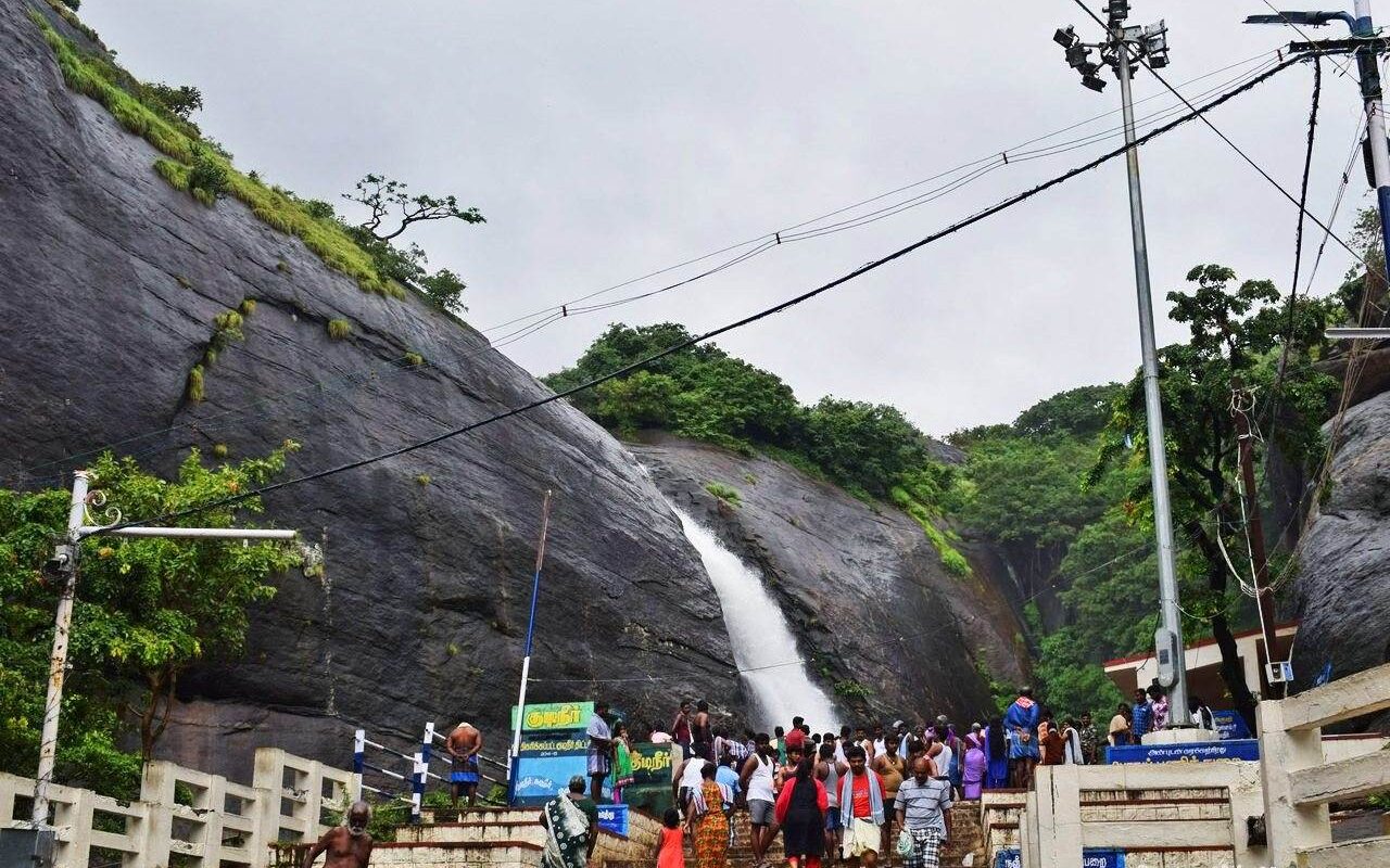 Old Courtalam Falls